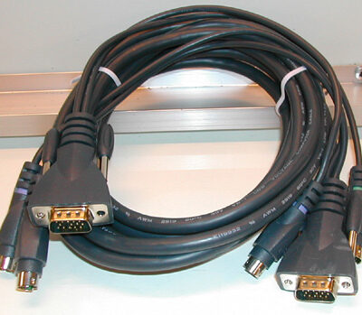 Kabel 2 x monitorkontakt +